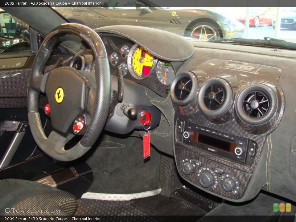Charcoal Interior Dashboard for the 2009 Ferrari F430 Scuderia Coupe #57806162