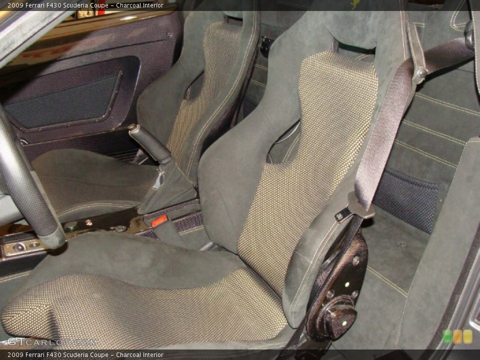 Charcoal Interior Photo for the 2009 Ferrari F430 Scuderia Coupe #57806202