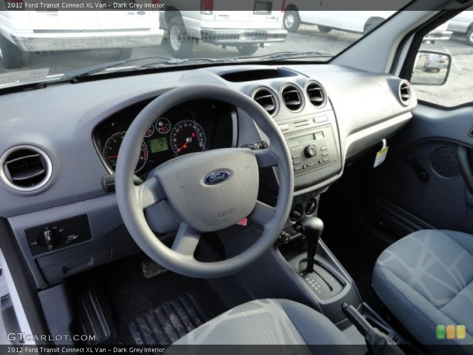 Dark Grey Interior Dashboard for the 2012 Ford Transit Connect XL Van #57807446
