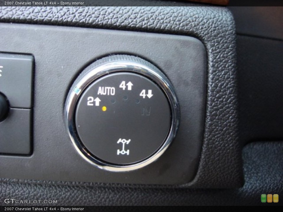 Ebony Interior Controls for the 2007 Chevrolet Tahoe LT 4x4 #57808367