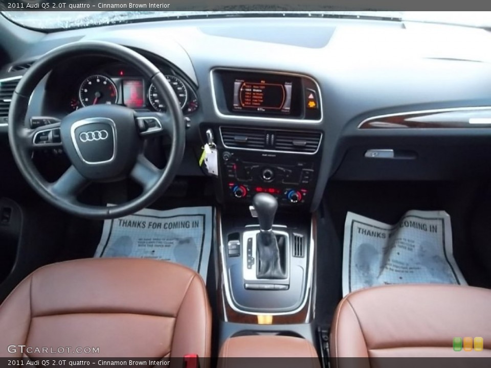 Cinnamon Brown Interior Dashboard for the 2011 Audi Q5 2.0T quattro #57810041