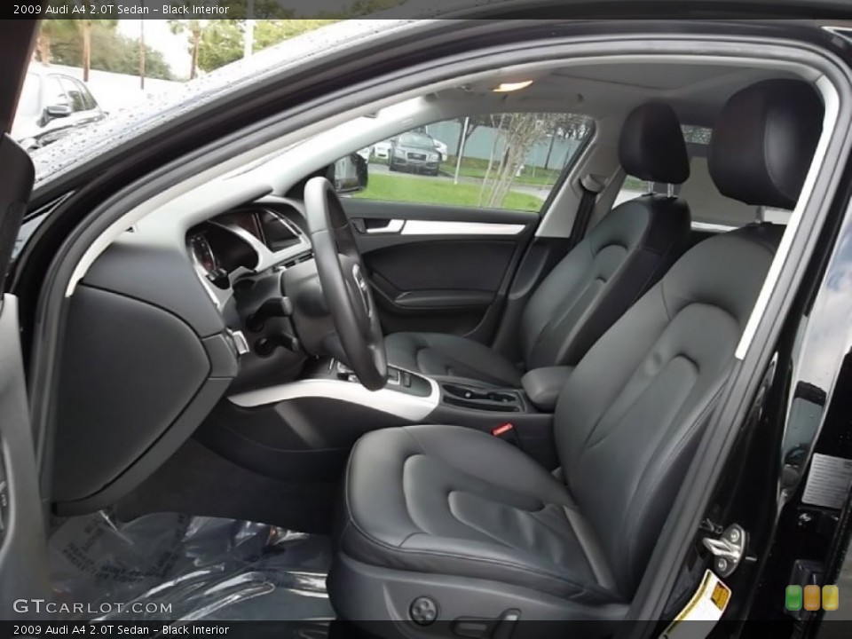 Black Interior Photo for the 2009 Audi A4 2.0T Sedan #57810296