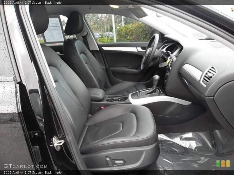 Black Interior Photo for the 2009 Audi A4 2.0T Sedan #57810336