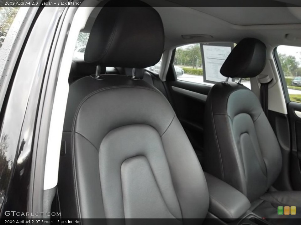 Black Interior Photo for the 2009 Audi A4 2.0T Sedan #57810344