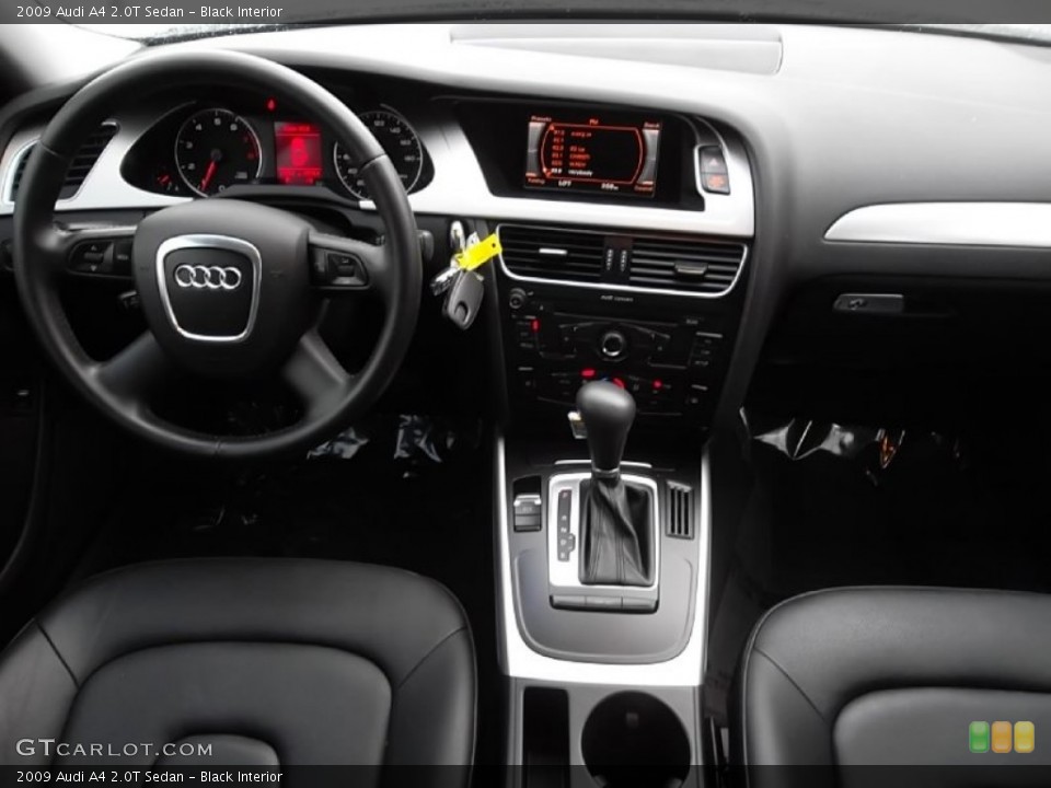 Black Interior Dashboard for the 2009 Audi A4 2.0T Sedan #57810383