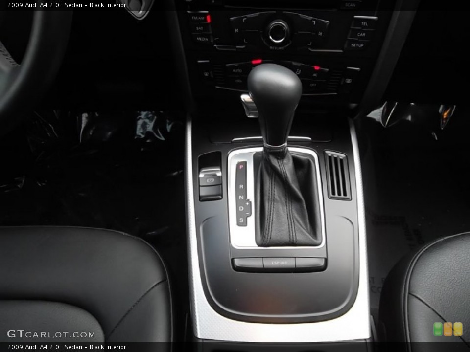 Black Interior Transmission for the 2009 Audi A4 2.0T Sedan #57810410