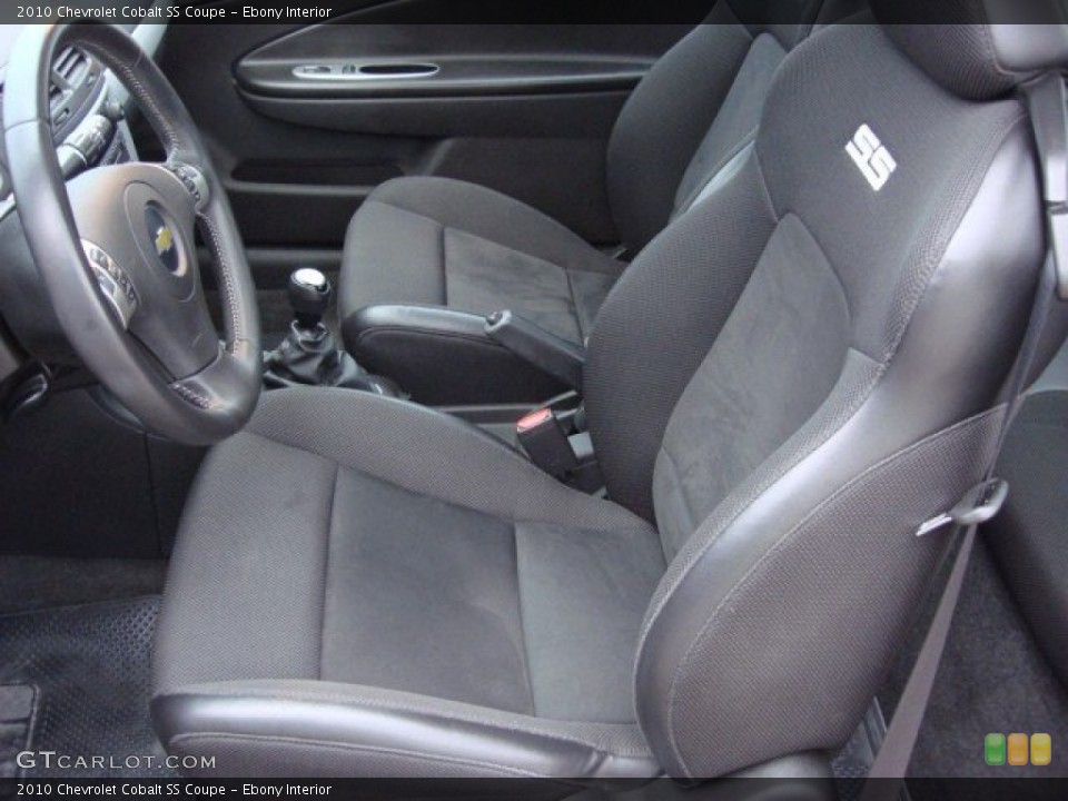 Ebony Interior Photo for the 2010 Chevrolet Cobalt SS Coupe #57811340