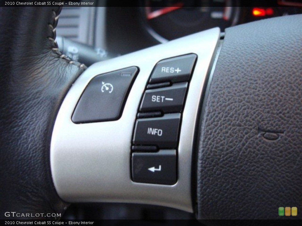 Ebony Interior Controls for the 2010 Chevrolet Cobalt SS Coupe #57811454