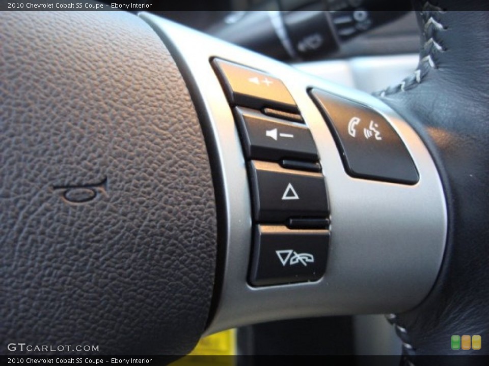 Ebony Interior Controls for the 2010 Chevrolet Cobalt SS Coupe #57811463