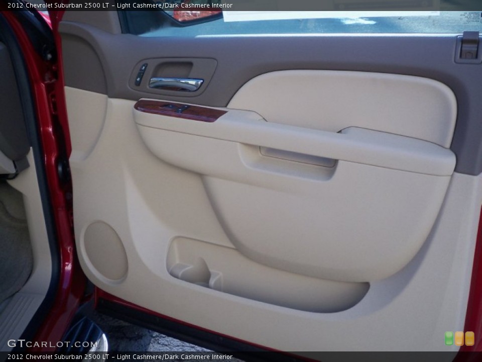 Light Cashmere/Dark Cashmere Interior Door Panel for the 2012 Chevrolet Suburban 2500 LT #57813143