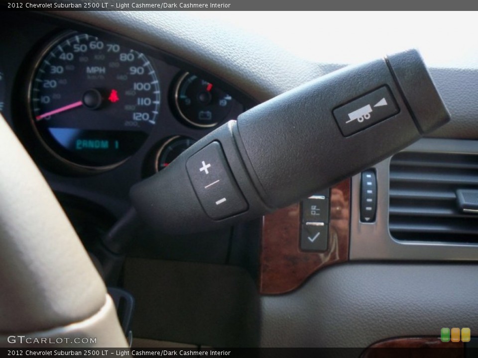Light Cashmere/Dark Cashmere Interior Controls for the 2012 Chevrolet Suburban 2500 LT #57813302