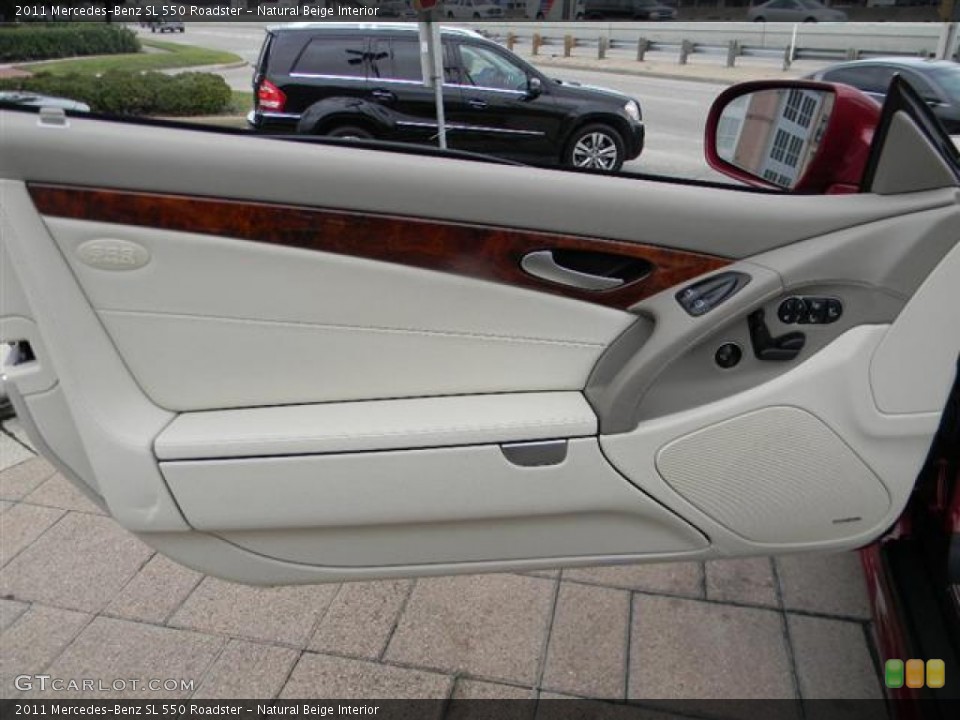 Natural Beige Interior Door Panel for the 2011 Mercedes-Benz SL 550 Roadster #57813686