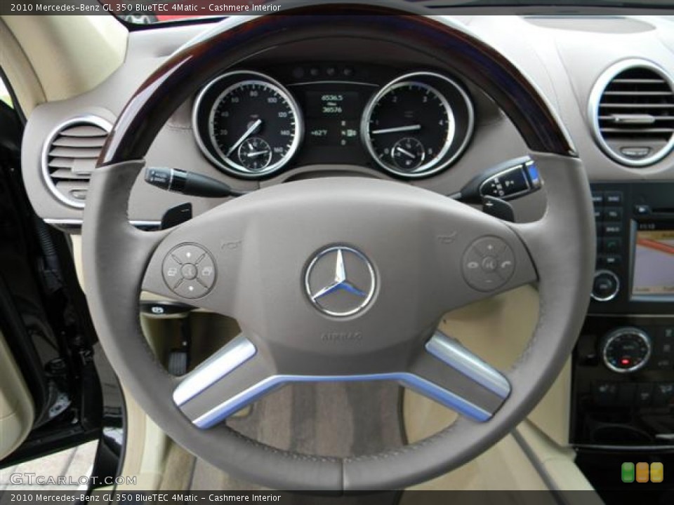 Cashmere Interior Steering Wheel for the 2010 Mercedes-Benz GL 350 BlueTEC 4Matic #57814622