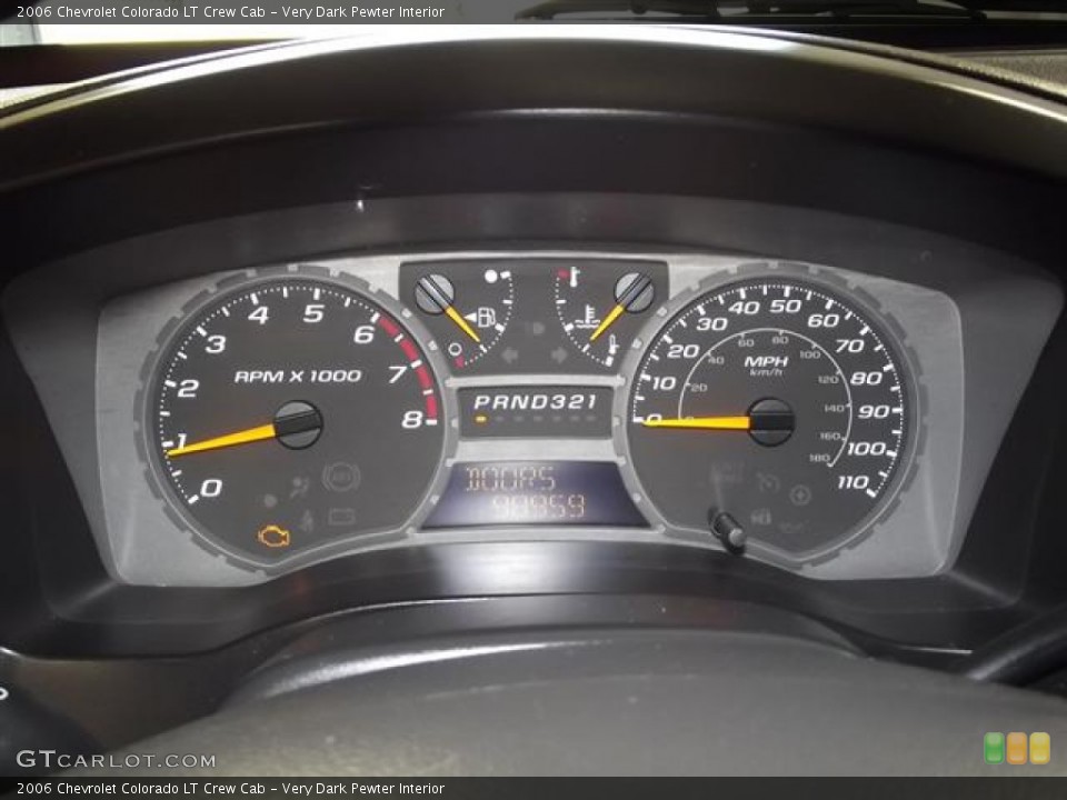 Very Dark Pewter Interior Gauges for the 2006 Chevrolet Colorado LT Crew Cab #57816296