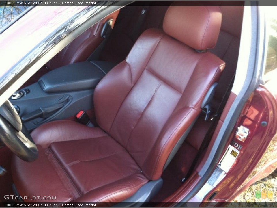 Chateau Red Interior Photo for the 2005 BMW 6 Series 645i Coupe #57817726