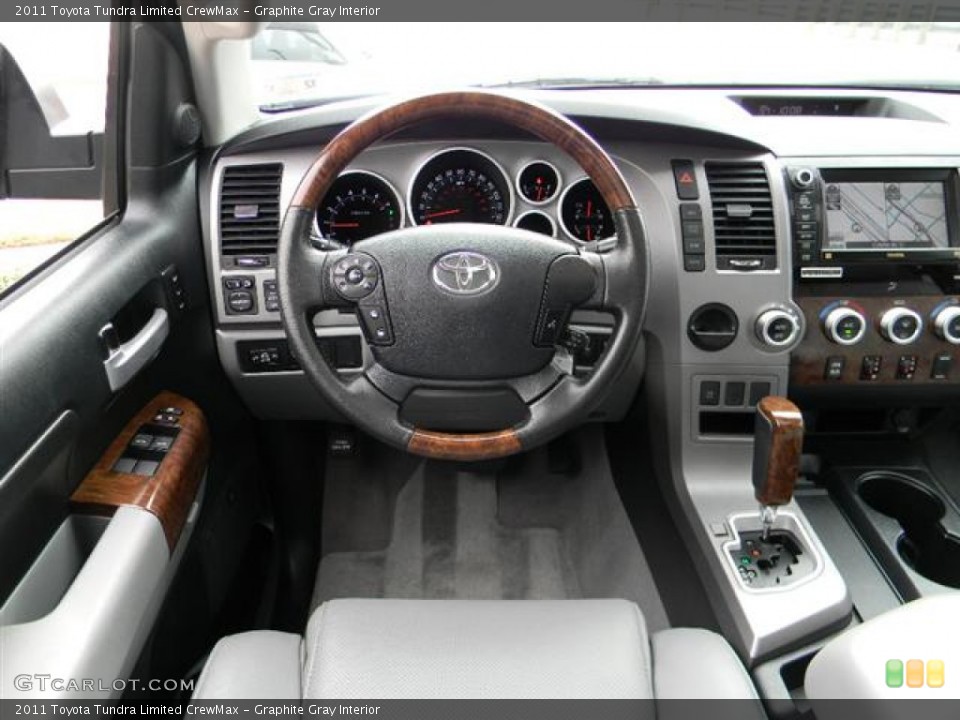 Graphite Gray Interior Dashboard for the 2011 Toyota Tundra Limited CrewMax #57817736