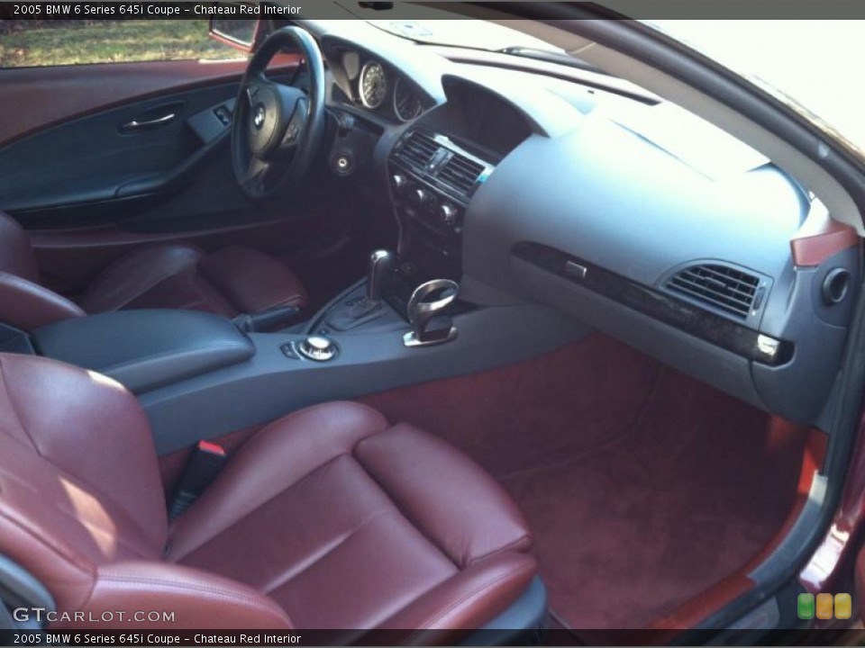 Chateau Red Interior Photo for the 2005 BMW 6 Series 645i Coupe #57817747