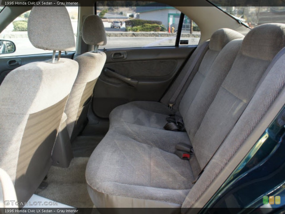 Gray Interior Photo for the 1996 Honda Civic LX Sedan #57821052