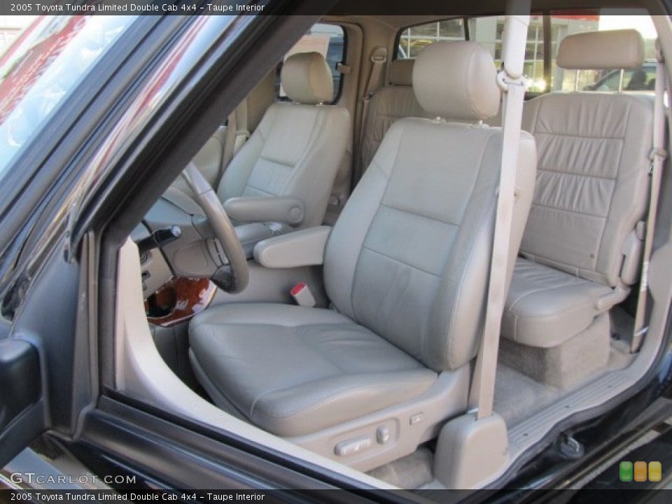 Taupe Interior Photo for the 2005 Toyota Tundra Limited Double Cab 4x4 #57824168