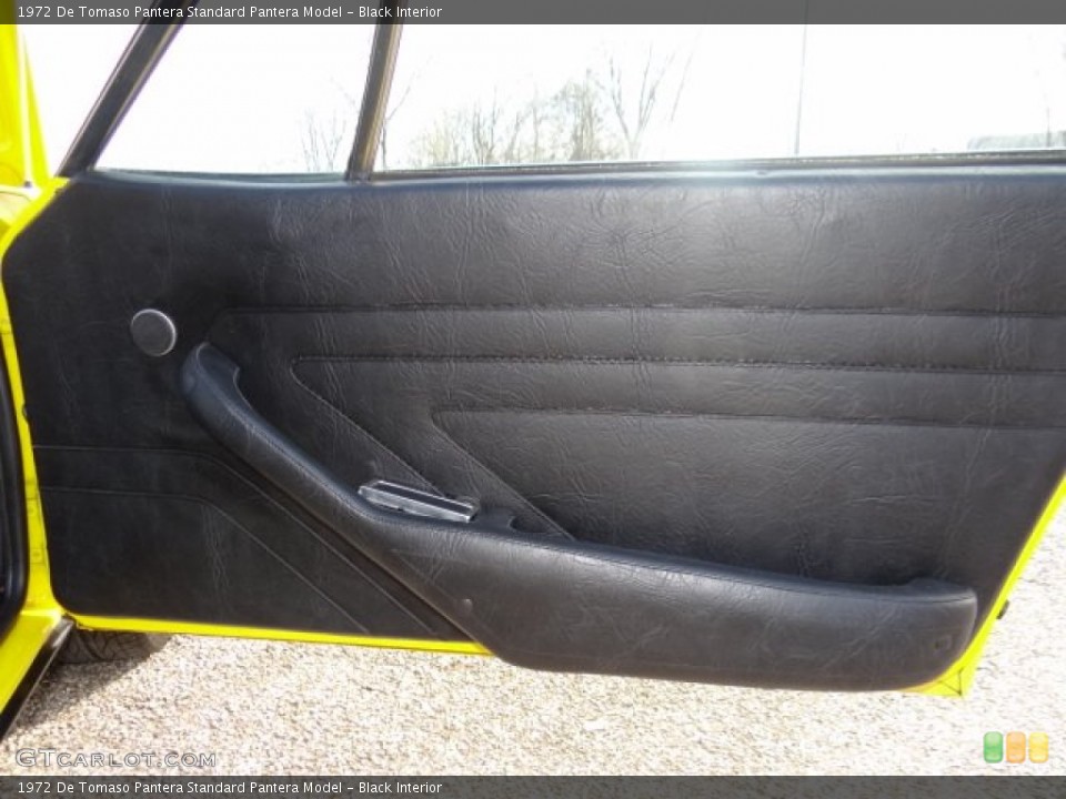 Black Interior Door Panel for the 1972 De Tomaso Pantera  #57826409