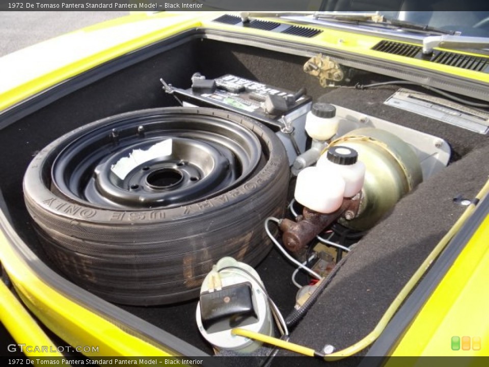 Black Interior Trunk for the 1972 De Tomaso Pantera  #57826457