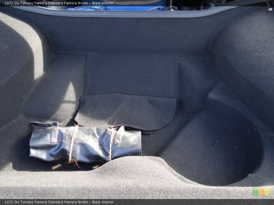 Black Interior Trunk for the 1972 De Tomaso Pantera  #57826481