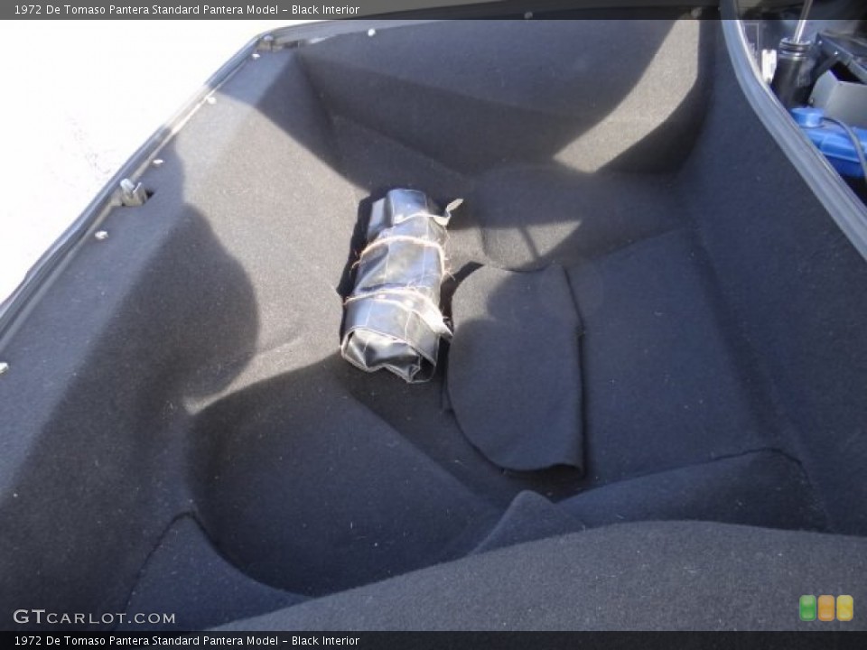 Black Interior Trunk for the 1972 De Tomaso Pantera  #57826493