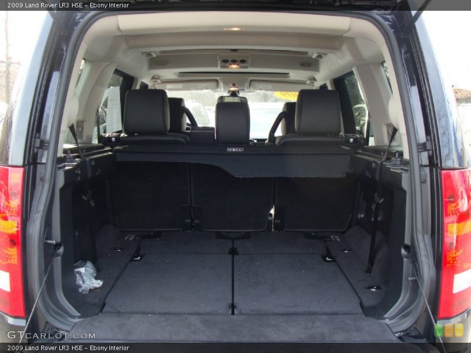 Ebony Interior Trunk for the 2009 Land Rover LR3 HSE #57829403