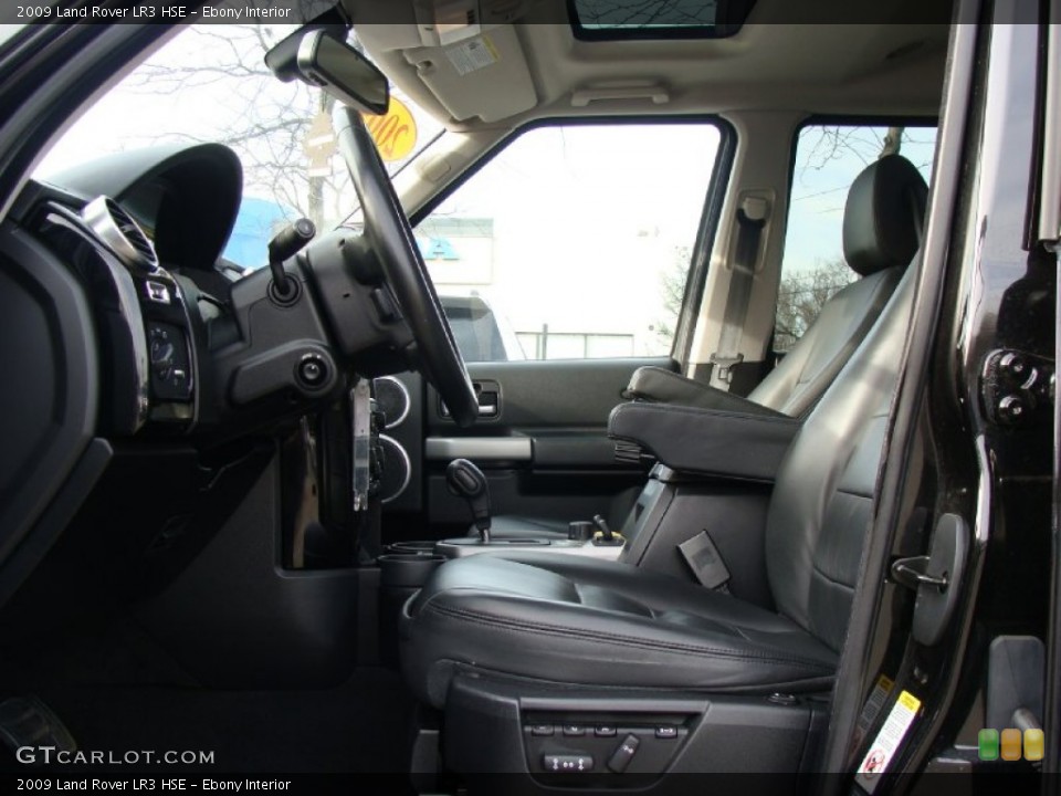 Ebony Interior Photo for the 2009 Land Rover LR3 HSE #57829460