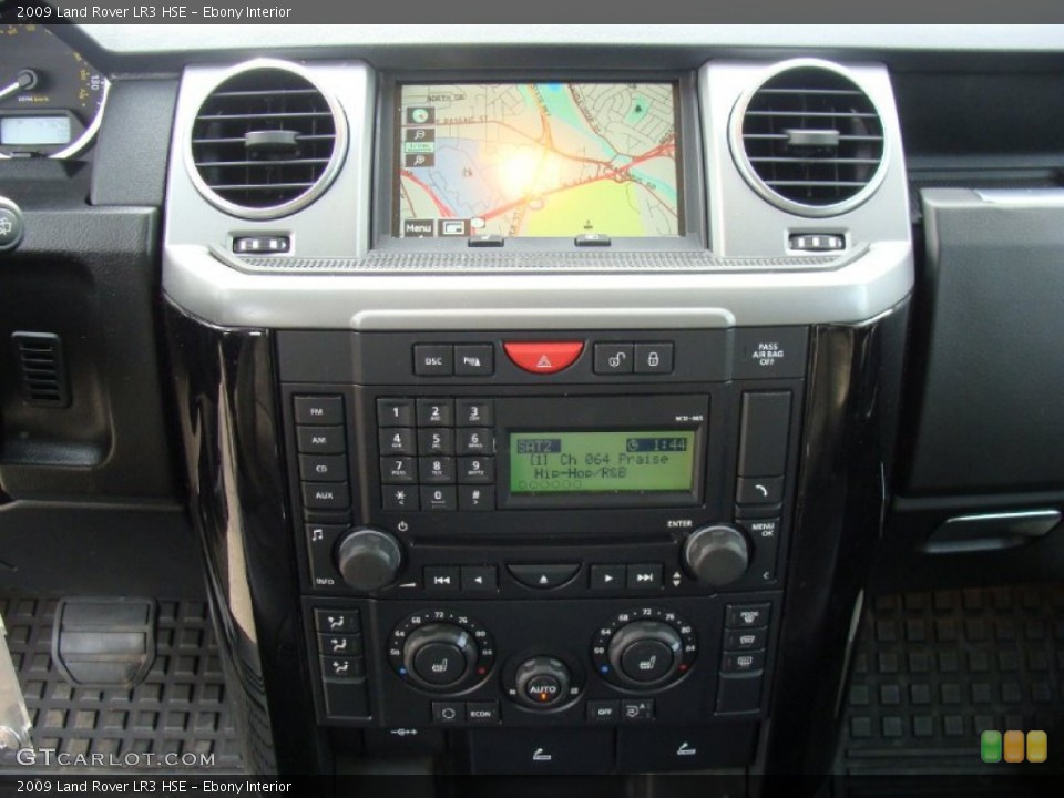 Ebony Interior Controls for the 2009 Land Rover LR3 HSE #57829523