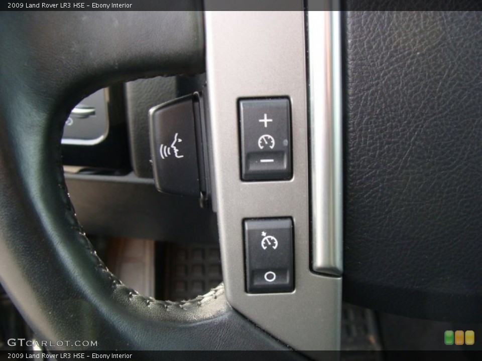 Ebony Interior Controls for the 2009 Land Rover LR3 HSE #57829559