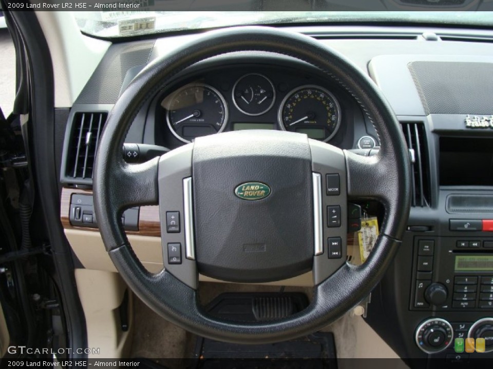 Almond Interior Steering Wheel for the 2009 Land Rover LR2 HSE #57829820