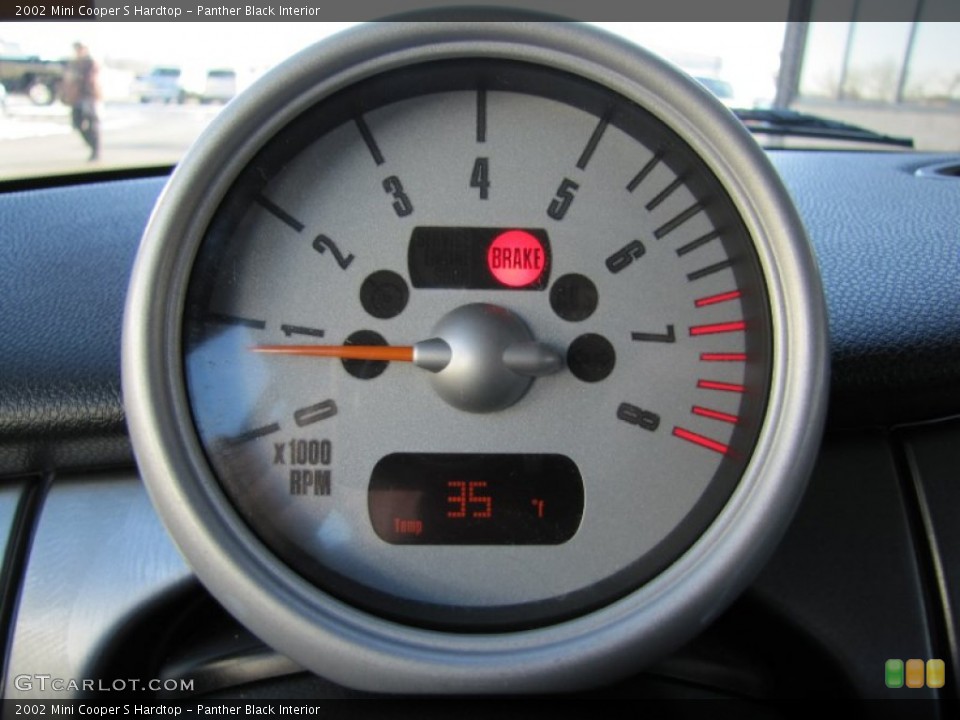 Panther Black Interior Gauges for the 2002 Mini Cooper S Hardtop #57831080