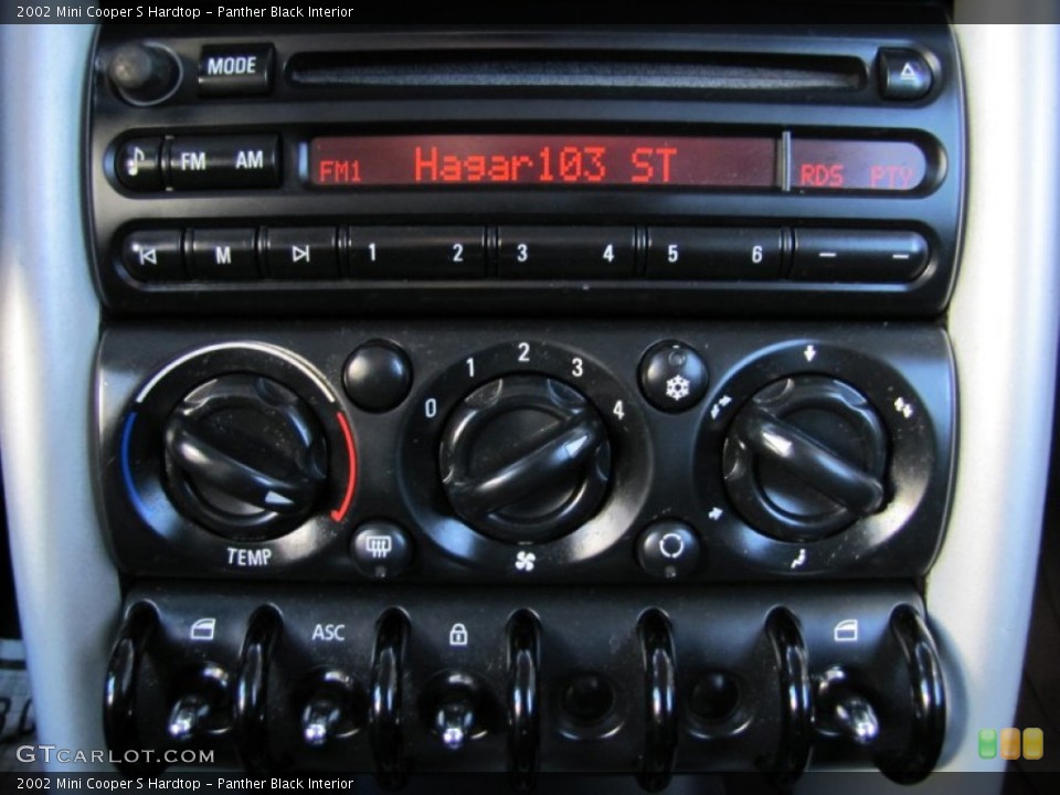 Panther Black Interior Controls for the 2002 Mini Cooper S Hardtop #57831134