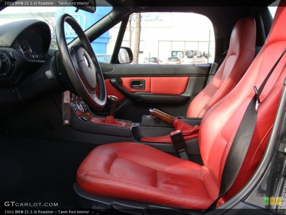Tanin Red Interior Photo for the 2001 BMW Z3 3.0i Roadster #57831703