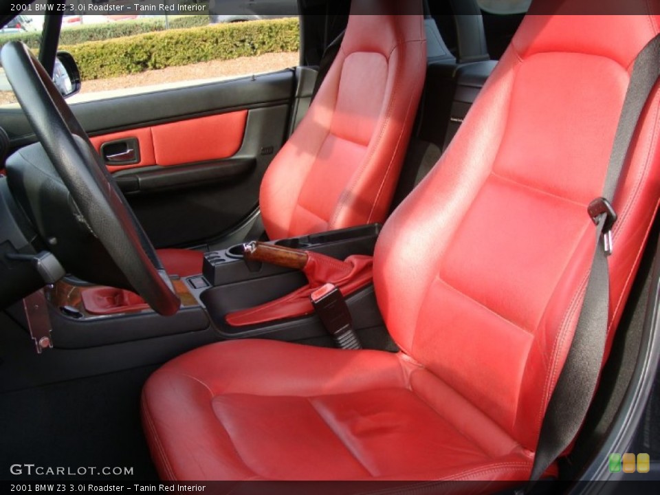 Tanin Red 2001 BMW Z3 Interiors