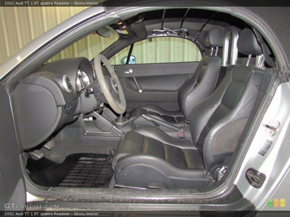 Ebony Interior Photo for the 2002 Audi TT 1.8T quattro Roadster #57836008