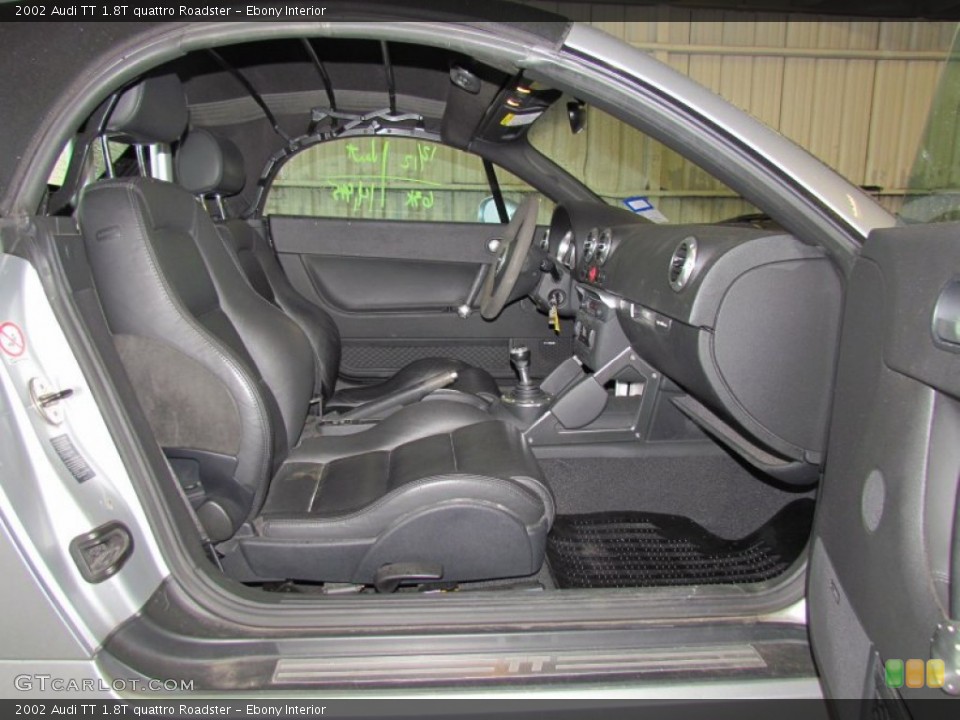Ebony Interior Photo for the 2002 Audi TT 1.8T quattro Roadster #57836030
