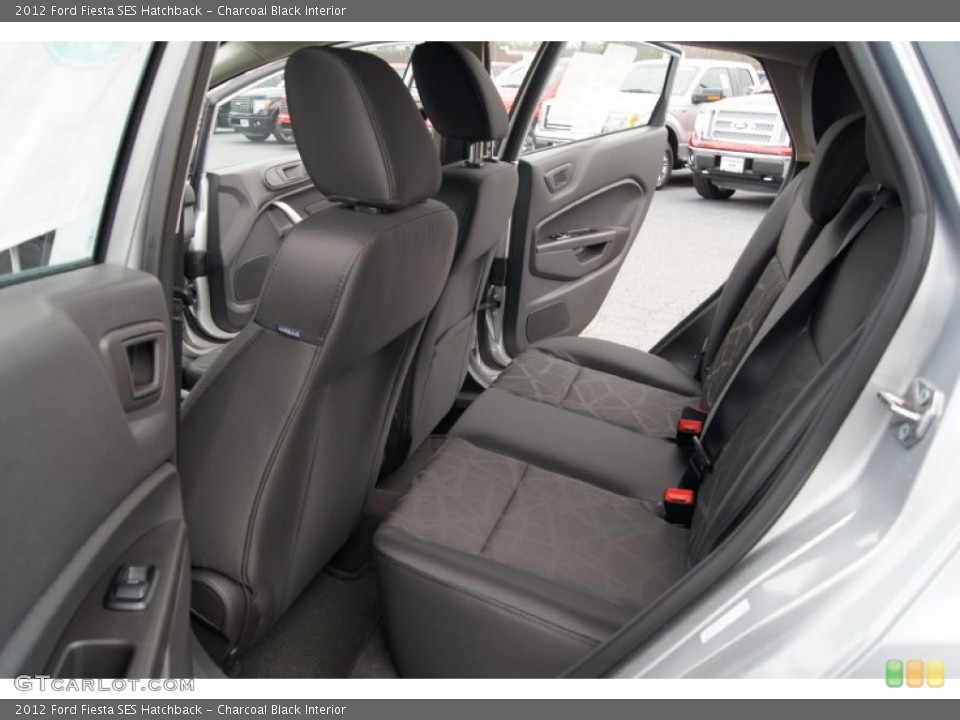 Charcoal Black Interior Photo for the 2012 Ford Fiesta SES Hatchback #57836585