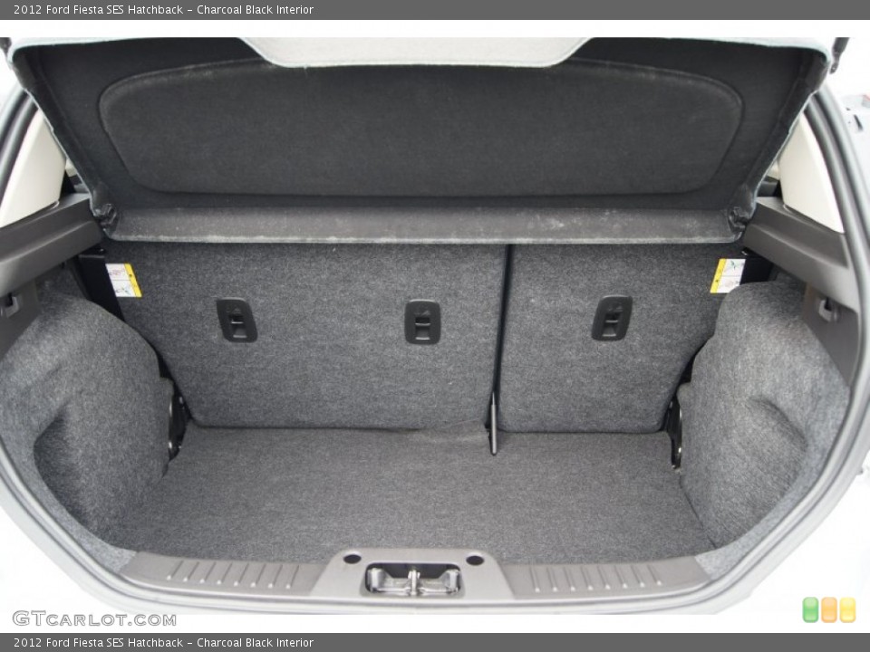 Charcoal Black Interior Trunk for the 2012 Ford Fiesta SES Hatchback #57836594