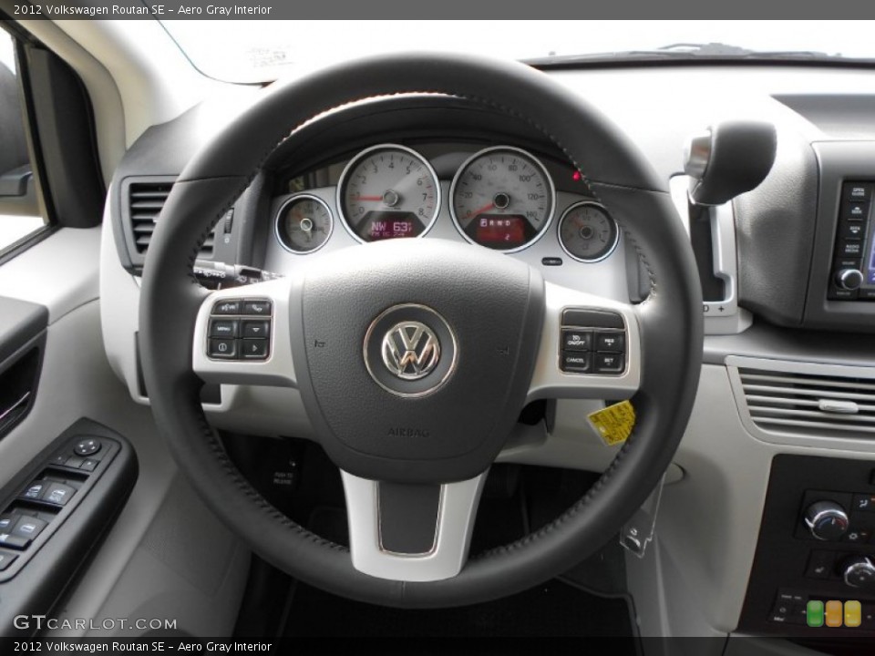 Aero Gray Interior Steering Wheel for the 2012 Volkswagen Routan SE #57836909