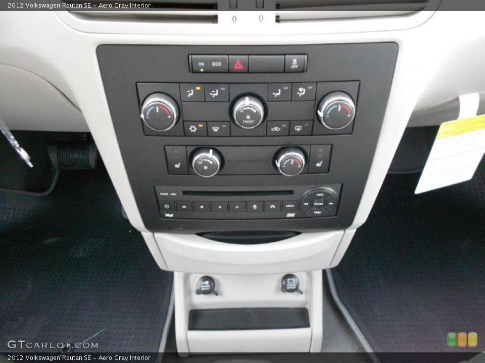 Aero Gray Interior Controls for the 2012 Volkswagen Routan SE #57836942