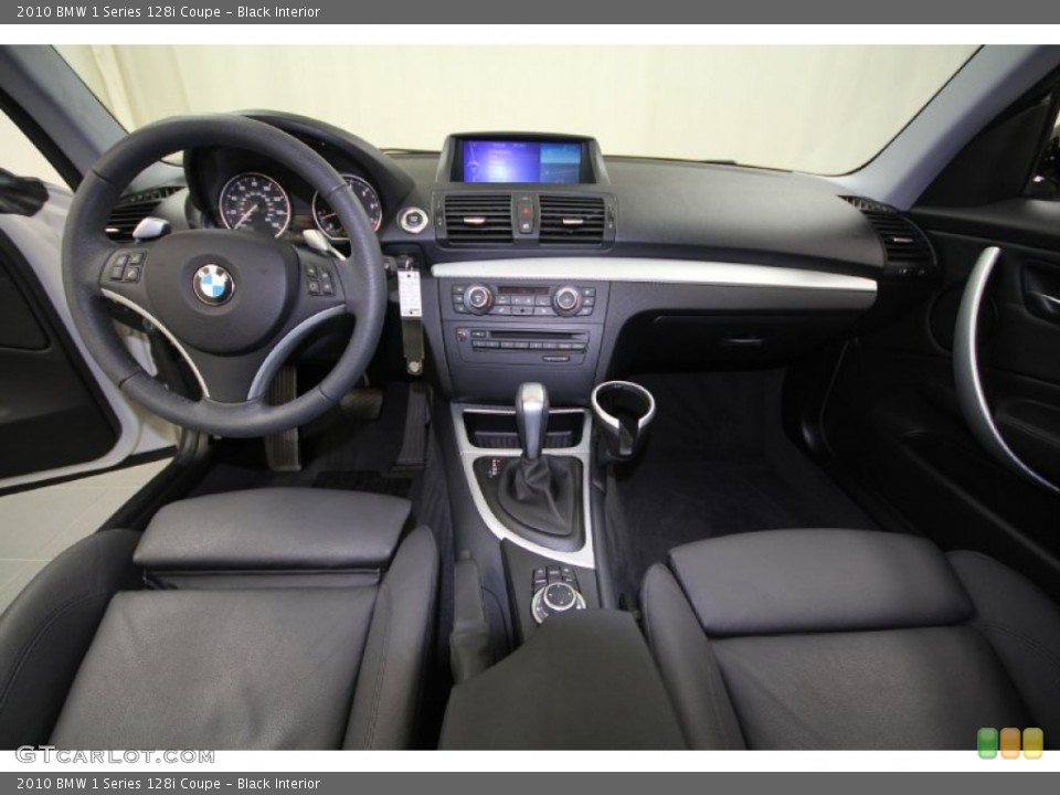 Black Interior Dashboard for the 2010 BMW 1 Series 128i Coupe #57837518