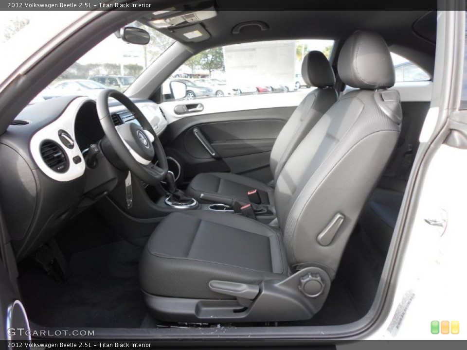 Titan Black Interior Photo for the 2012 Volkswagen Beetle 2.5L #57837737