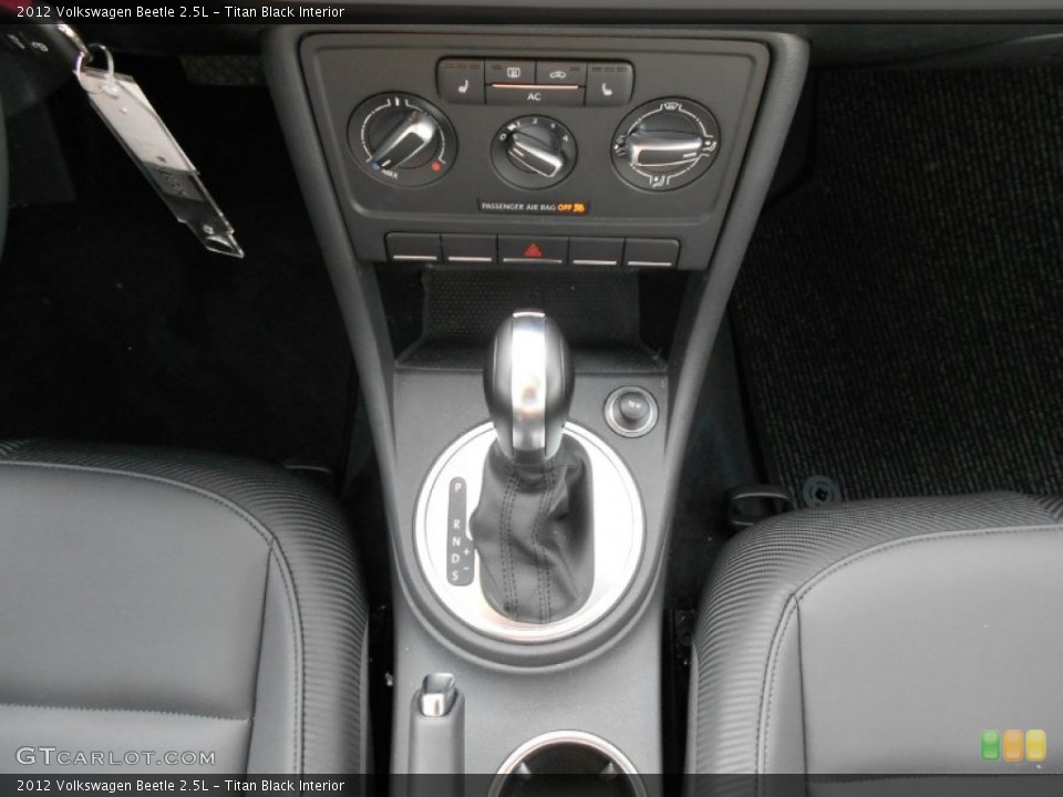 Titan Black Interior Transmission for the 2012 Volkswagen Beetle 2.5L #57837791