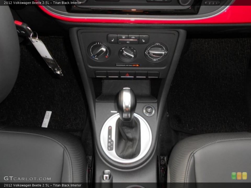 Titan Black Interior Transmission for the 2012 Volkswagen Beetle 2.5L #57838004