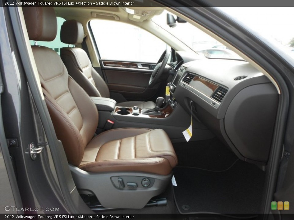 Saddle Brown Interior Photo for the 2012 Volkswagen Touareg VR6 FSI Lux 4XMotion #57839663