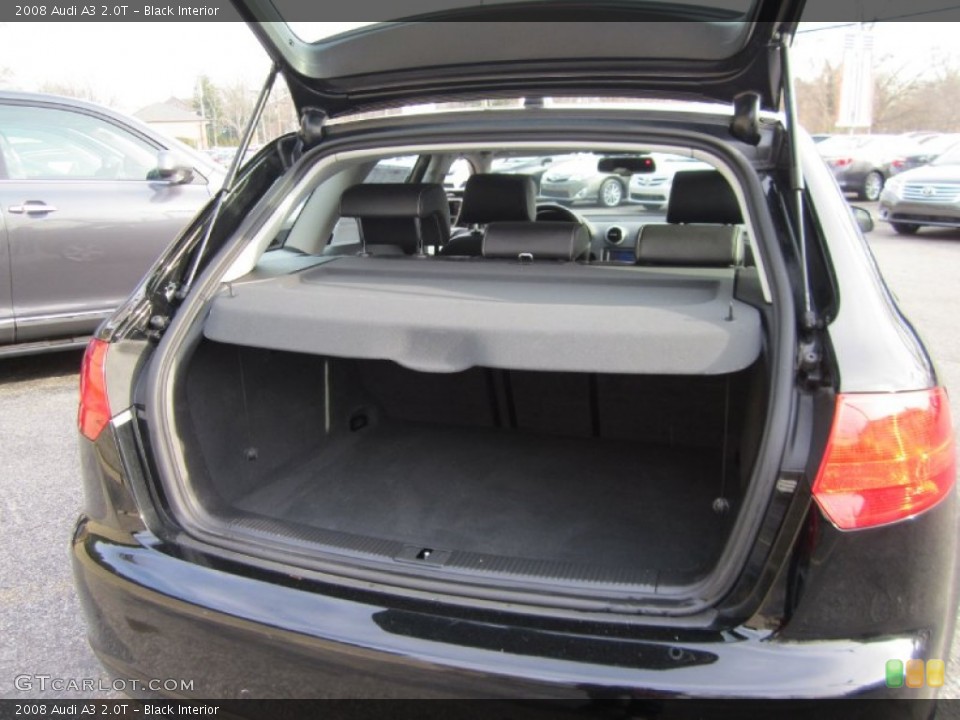 Black Interior Trunk for the 2008 Audi A3 2.0T #57847226