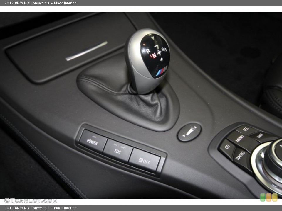 Black Interior Transmission for the 2012 BMW M3 Convertible #57848264
