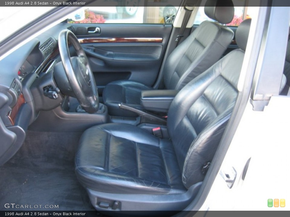 Onyx Black Interior Photo for the 1998 Audi A4 2.8 Sedan #57848972